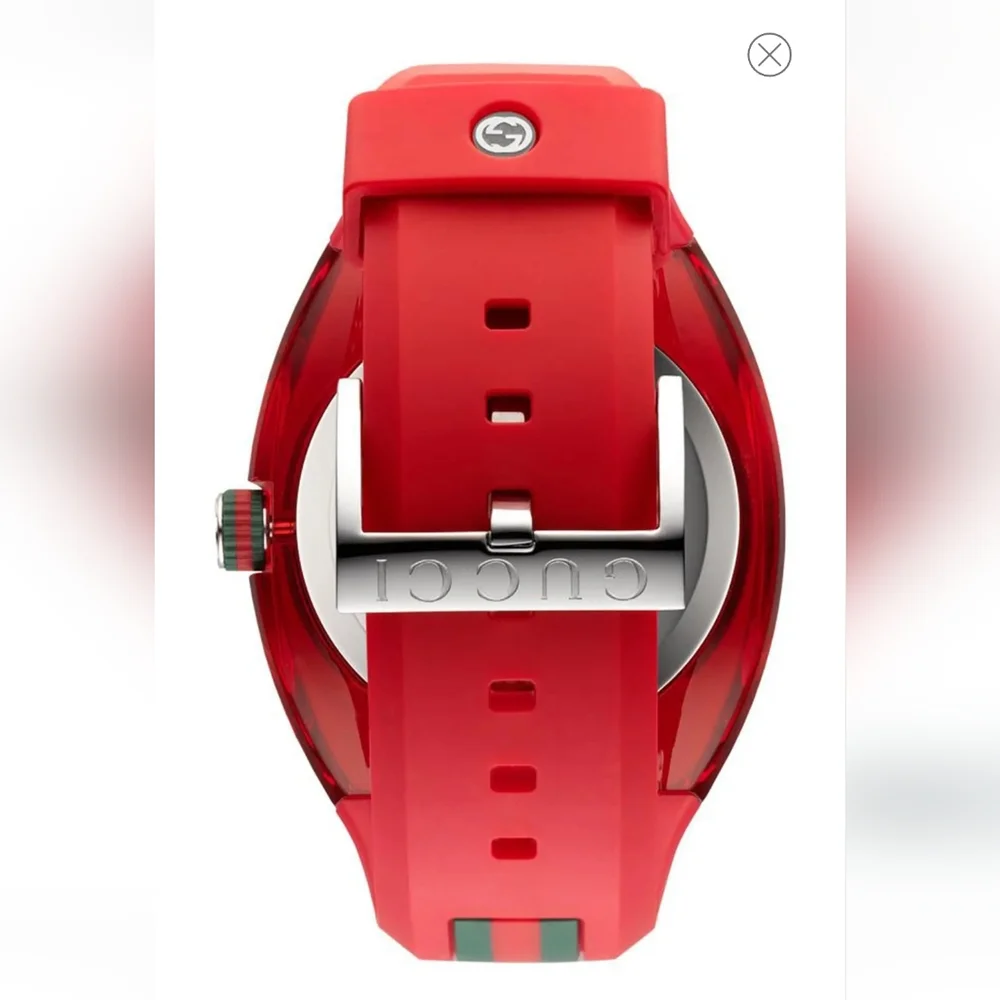 BRAND NEW RED LUXURY GUCCI WATCH ⌚️ ✨️ - Picture 4 of 6